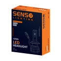 Żarówki SENSO 2x LED H4 +250% CSP 12V 16000LM